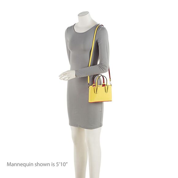 Christian Louboutin Patent Leather Cabata Nano Tote - Picture 5 of 14